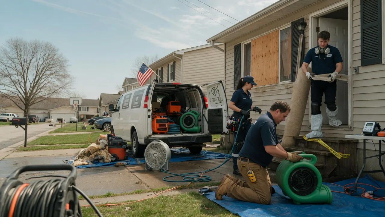 Water Damage Restoration in Wilton, WI near me